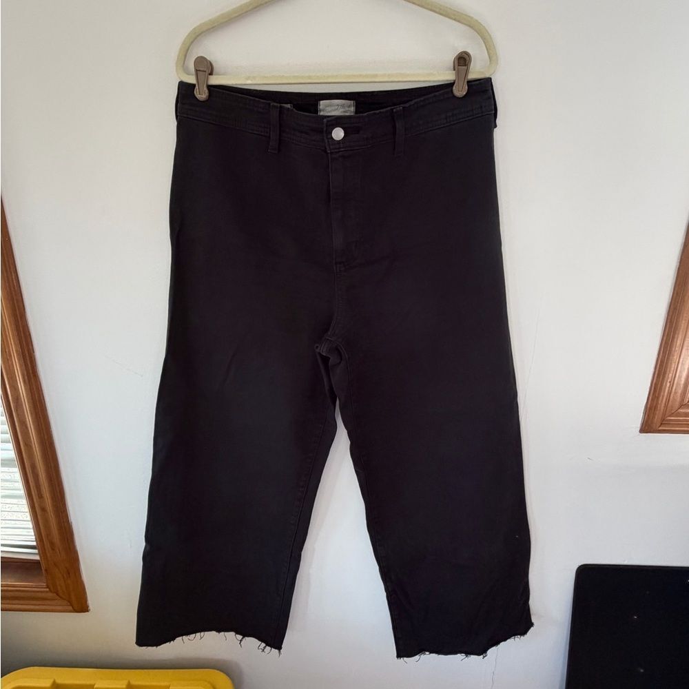 Universal Thread Black sailor Wide Leg Jeans size 14